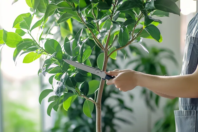 cómo podar un ficus de manera eficaz