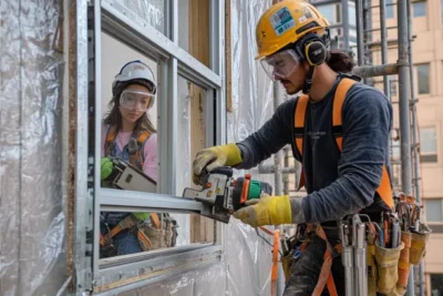 se puede serrar una ventana de un piso